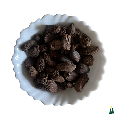 Traditional Wood-Fire Dried Black Cardamom